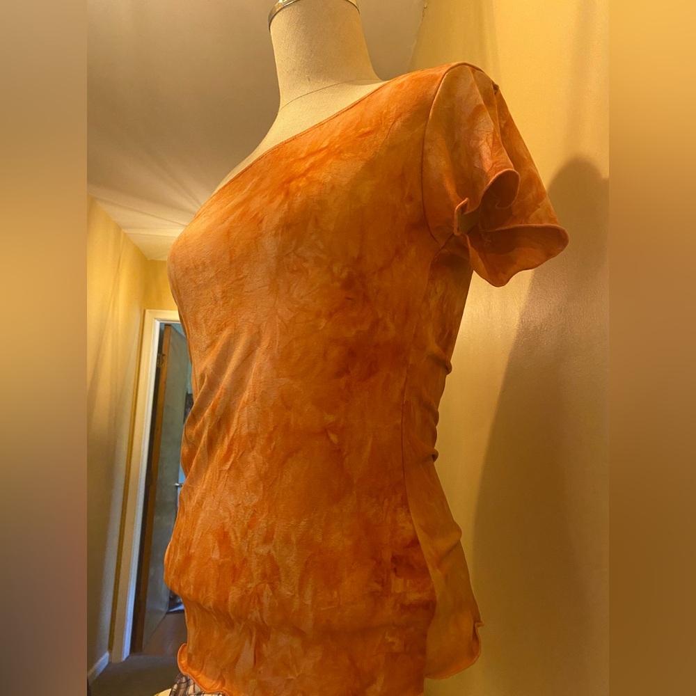 Tie-Dye Women's Top Peach 🍑 color by Wet Seal - Picture 2 of 7